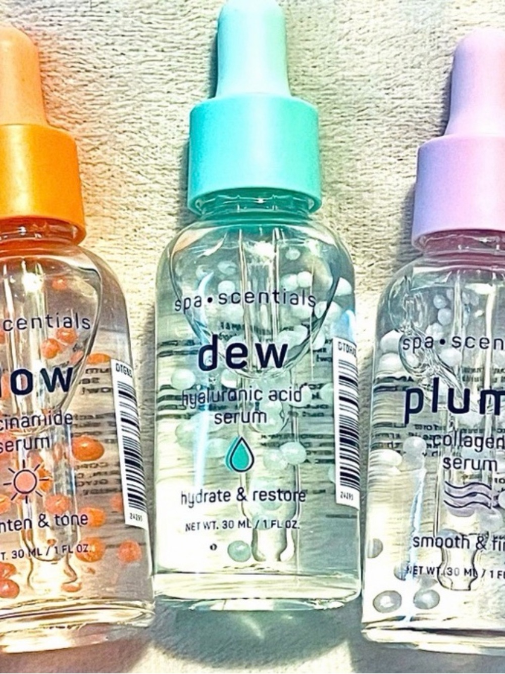 3 piece face care kit. Hydrating Face Serum | Smooth & Firm Skincare
